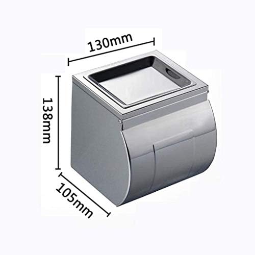 BBSJ 304 Solder de caixa de lenços de aço inoxidável, suporte para o vaso sanitário, suporte à prova d'água,