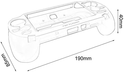 LIROHEEL GamePad Hand Grip Joystick Protetive Case Game Controler com gatilho L2 R2 para Sony PS Vita 1000