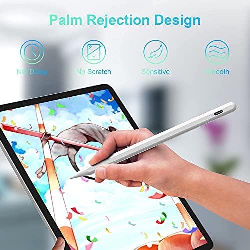 SOKE iPad Mini 6th Generation Case 2021 Lançado com pacote de protetor de tela embutido com caneta de caneta