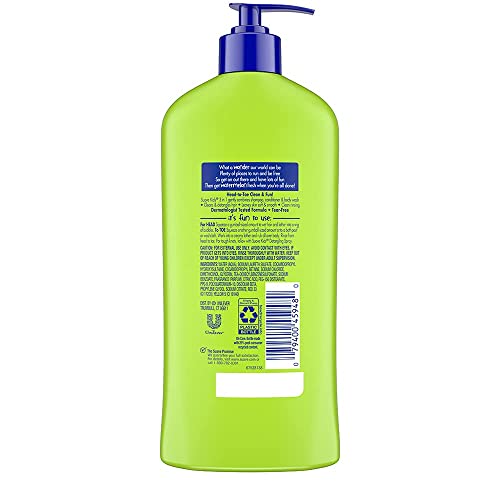 Crianças suaves 3in1 Shampoo Condicionador Lavagem corporal para um chuveiro sem lágrima ou