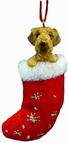 Airedale Terrier Stocking Ornament