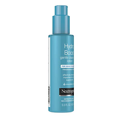 Neutrogena Hydro Boost Limpeza suave e loção de face hidratante e removedor de maquiagem, sem
