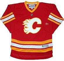 NHL Calgary Flames 8-20 meninos Jersey de réplica colorida alternativa