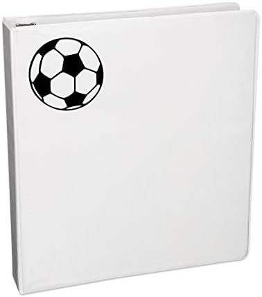 Soccer Ball Silhouette Decalk Notebook Laptop 5.5