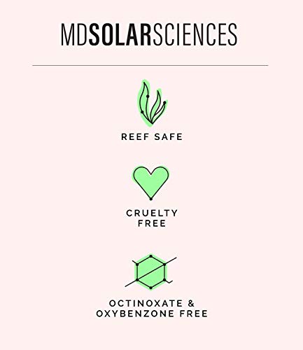 Mdsolarsciences Crème mineral SPF 50 Proteção solar para face e corpo-Proteção UV de amplo espectro resistente