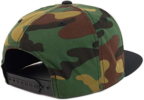 Armycrew Classic Premium Wool Blend estruturou Flatbill Snapback Baseball Cap