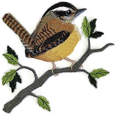 A natureza tecida em fios, Amazing Birds Kingdom [solteira Carolina Wren Bird] [Custom and Onique]