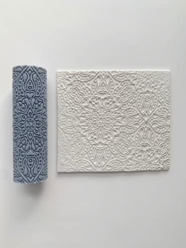 Ferramentas de argila de polímero | Rolo de textura de argila padrão.