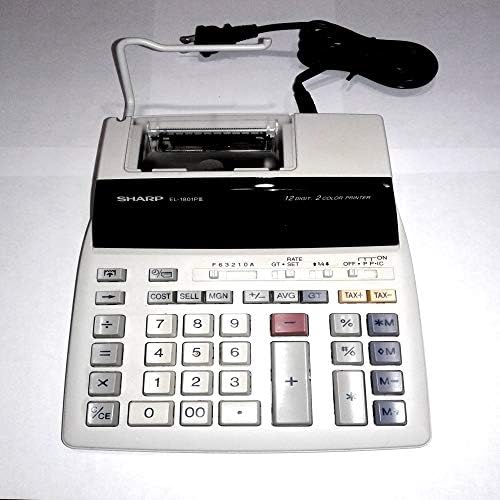 EL-1801PIII de 12 dígitos, 2 calculadora de impressão em cores