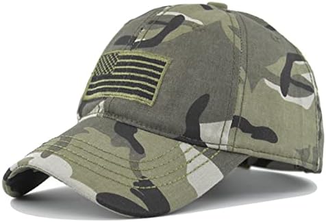 Capace de beisebol de bordado para homens mulheres elegantes bandeiras americanas Mesh chapéu de sol de baixo perfil Camuflagem Trucker Caps de verão