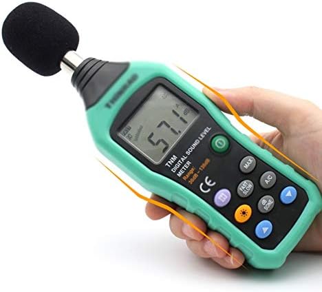 Medição do nível de som digital Leige, detector de ruído, ferramenta portátil de teste de ruído portátil