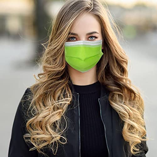 Greendisposable Black Face_Mask 3D Máscara para mulheres Jovens dispensáveis ​​Face_mask Black Facemasks Máscara