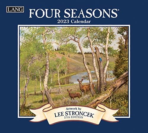Lang Seaside 2023 Wall Calendar e Four Seasons® 2023 Wall Calendário