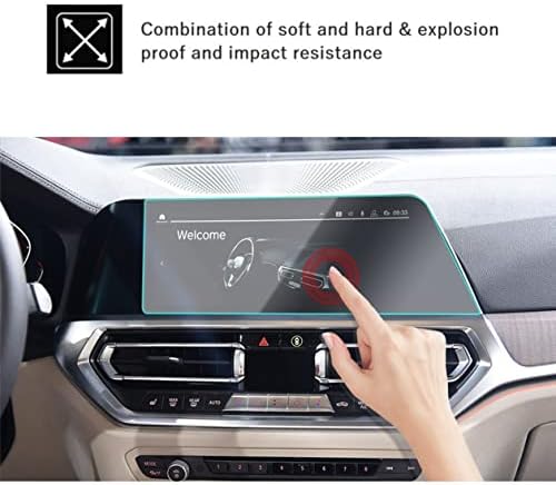 Protetor de tela Compatível com 2021 2022 BMW 3 Série 10,25 polegadas Touchscreen, HD Clear Anti