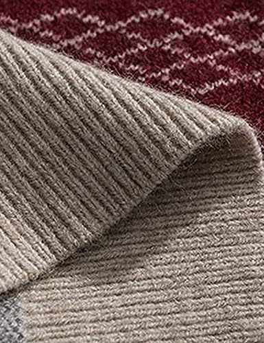 Autumn de outono inverno vintage suéter listrado pulôver moletom de tamanho longo de manga longa