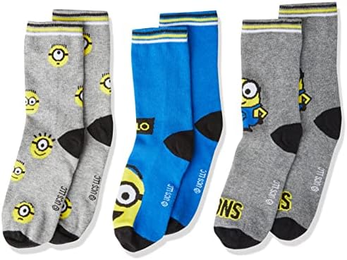 Minions Boys Socks Pack de 3