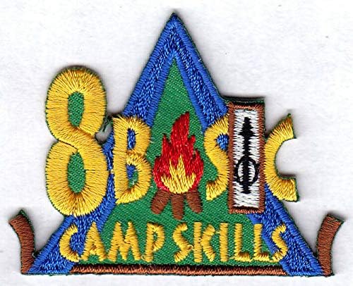8 Habilidades básicas de acampamento Ferro no patch scouts menino menino filhote ao ar livre acampar