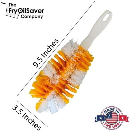 Brush Silker de milho de milho FryoilSaver Co., lavador vegget de cerdas duráveis ​​e firmes