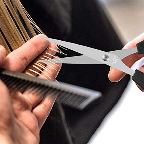 Kit de tesoura de tesoura de corte de cabelo harapu, tesoura de cabeleireiro profissional definido