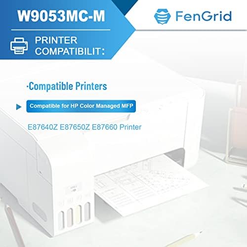 FenGrid W9052MC Remanufacured Toner Caritridge Substituição para HP Gerenciado MFP E87640Z E87650Z E87660
