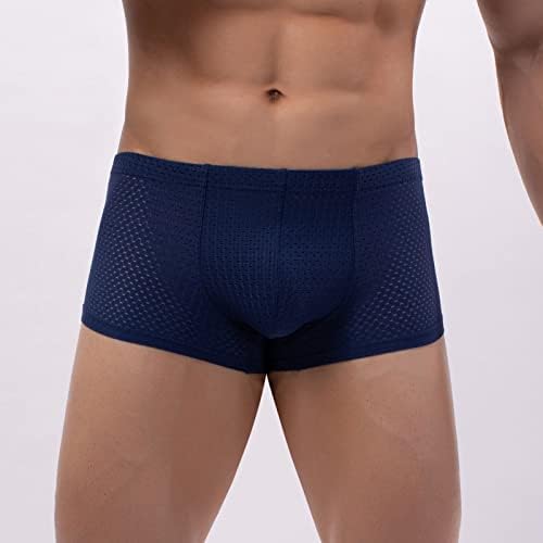 Deaturos sexy boxer para homens travessos de cor de baixa cintura de cor baixa calcinha calcinha