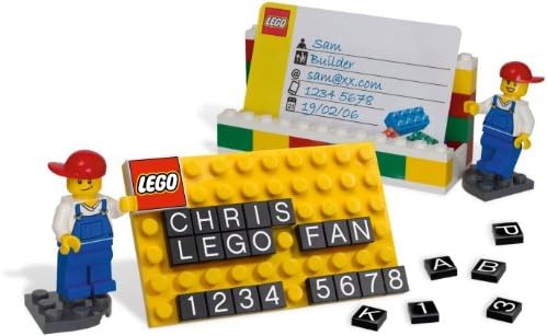 Titular do cartão de visita de mesa LEGO