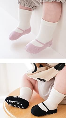 Meias para meninas de Toptim para crianças tornozelo de tornozelo meias respiráveis ​​meia