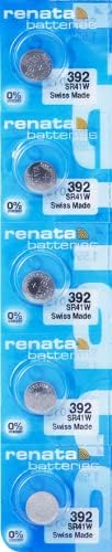 Baterias Renata 392 Bateria de observar óxido de prata