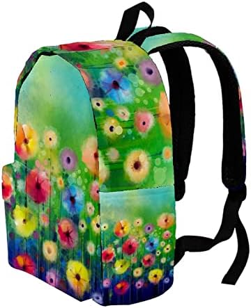 VBFOFBV UNISSISEX Adult Backpack com para Trabalho de Viagem, Flores de Coloração da Primavera Abstract