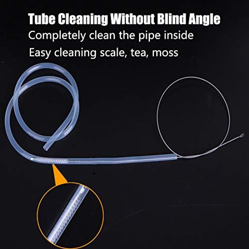Limpador de tubo comprido Tubo flexível Limpeza Pincel de pinça de cobra Removedor Drenagem de drenagem