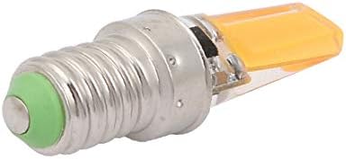 X-Dree 200V-240V Lâmpada de lâmpada LED Epistar Cob-2508 LED 9W E14 escurecendo branco quente (Lampadina 200