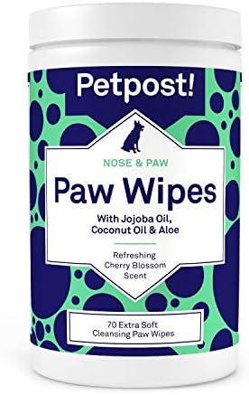 PetPost | Limpos de pata para cães - nutritivo, revitalizando o limpador de pata de cães com óleo de coco,