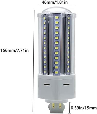 Lâmpadas de milho led de YDJOO GX24Q LED LED LED LUZES RECUTADOS BRANCOS NATURAL 4000K G24Q 4 PIN