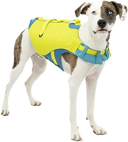 Kurgo Surf N 'Turf Dog Jacket, colete salva -vidas para natação, coletes de flutuação para cães, PFD de cães,