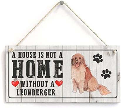 Amantes de cães citação sinalização cão pastor Uma casa não é uma casa sem um cachorro Funny Wood Dog Sign