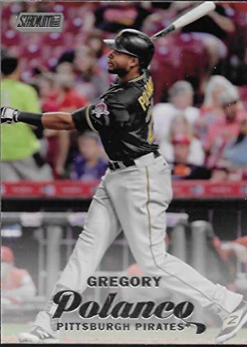 2017 Topps Stadium Club 152 Gregory Polanco Pittsburgh Pirates Baseball Card