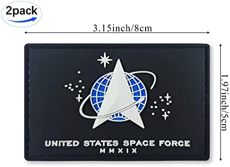JBCD US Space Force Band Patch Tactical Militar