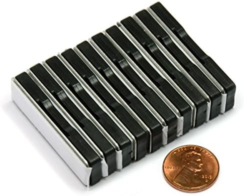 Cms magnetics® ímãs de crachá bm-2mag-2, acessórios de crachá magnéticos para etiquetas de nome magnético, placas adesivas de 3M incluídas, 100 conjuntos