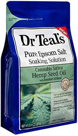 Dr. Teal Pure Epsom Salking Solution Solution Gift - Restaurar e reabastecer com sal do Himalaia