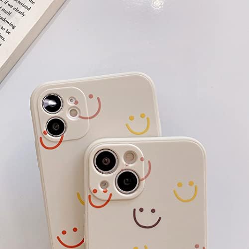 Caso de rosto de sorriso feliz e feliz para iPhone 11 6,1 polegadas Smiley Silicone Design