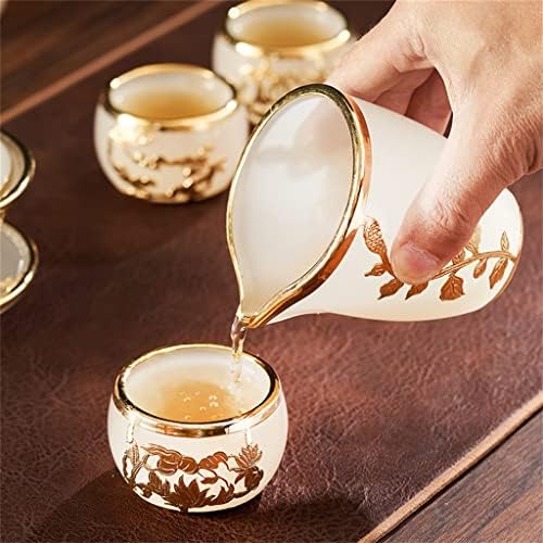 Conjunto de chá de Kung Fu de Kung Zsedp Copos de chá de tigela cobertos xícaras de chá justas