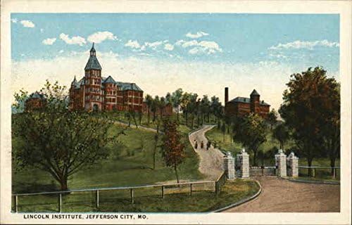 Instituto de Lincoln Jefferson City, Missouri Mo Original Antique Postcard