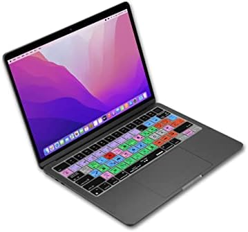 XSKN LOGIC PRO LOTCUTE US Versão US Silicone Teclate Skin Compatível com 2022 Lançado 13,6 polegadas MacBook