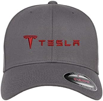 Tesla Motors Modelo 3 Modelo S Flexfit Bordado Bonga de beisebol Capinho de beisebol