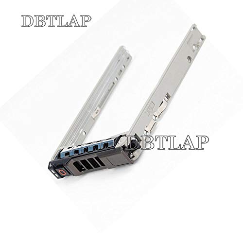 DBTLAP HDD Bandeja Caddy Compatível para Dell 2.5 Bandeja de disco rígido Caddy MD3420-8FKXC 08FKXC R730 T620