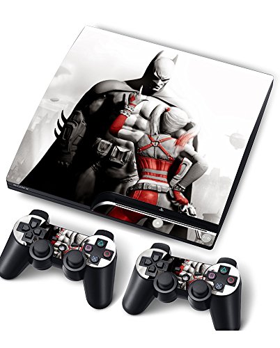 Ps3 Skin Dark Knight Batman Decal Vinyl Tampa para PlayStation 3 Slim Console