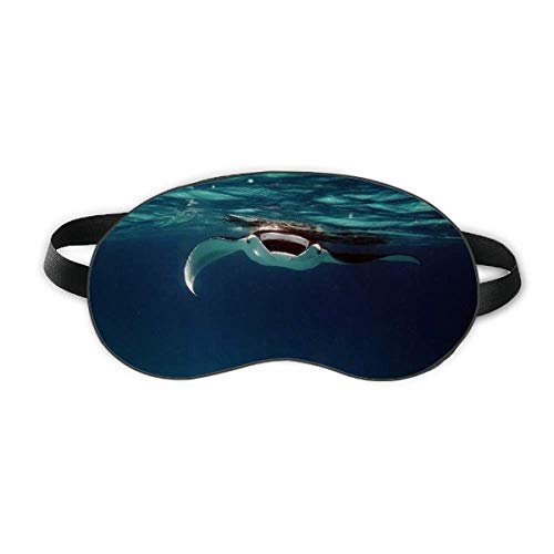 Ocean Ray Skate Science Nature Picture Sleep Eye Shield Soft Night Blindfold Shade Cover