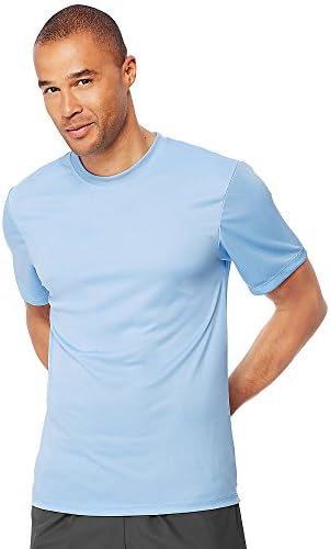 Hanes Cool Dri Tagless Men's T-Shirt_light Blue_s