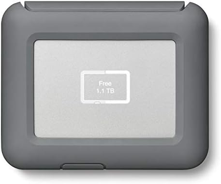 Lacie dji copilot boss 2 tb acionamento-USB-C USB 3.0 Thunderbolt 3 com slots de cartão CF SD