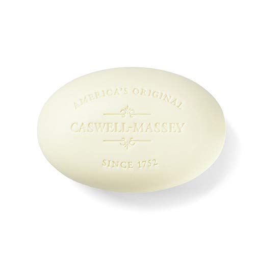 Caswell-Massey Triple Milled Séculos de barra de amêndoa, sabonete de banho perfumado e hidratante para